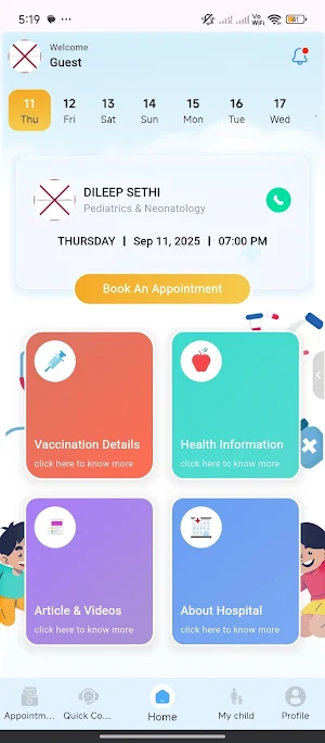 Sethi Hospital Screenshot 2