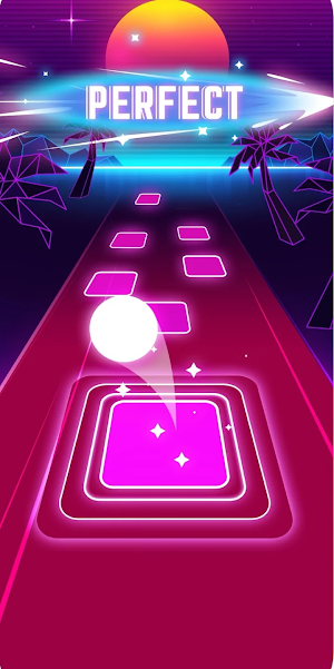 BeatTap Rush: Tiles Hop EDM Screenshot 0