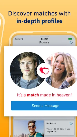 Christian Mingle: Dating app - Meet Local Singles! Screenshot 2