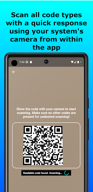 SimpleQR - Scan & Create Codes Screenshot 2