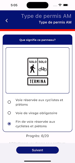 Test Permis Pro France Screenshot 3