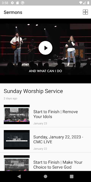 Chestnut Mountain Church Screenshot 2