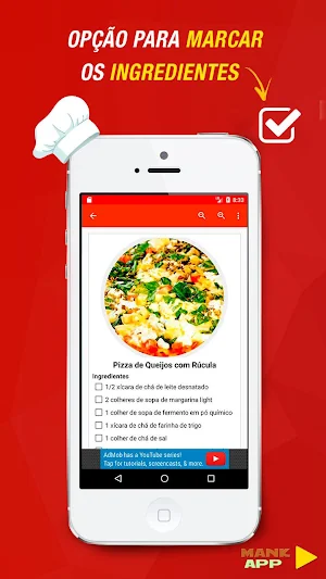 Receitas de Pizza Screenshot 2