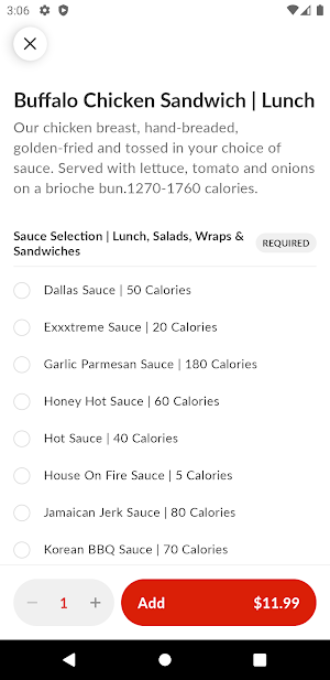 WingHouse Bar + Grill Screenshot 3