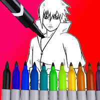 Sasuke Coloring Book