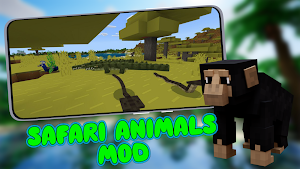 Safari Animals Mod For MCPE Screenshot 3