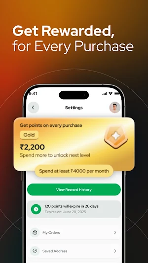 VegMove: Fast Grocery Delivery Screenshot 1