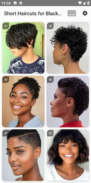 Short Haircuts for Black Women Screenshot 3