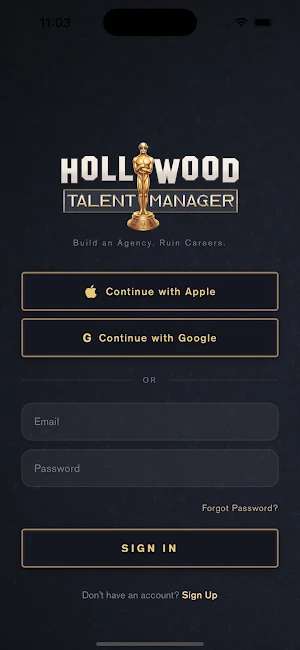 Hollywood Talent Manager Screenshot 1