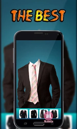 Man Suit Photo Camera Screenshot 0