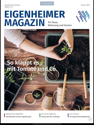 EIGENHEIMER Magazin Screenshot 1