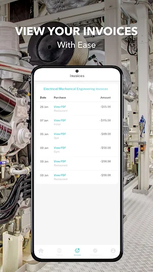 Engineering Service Wallet Screenshot 2