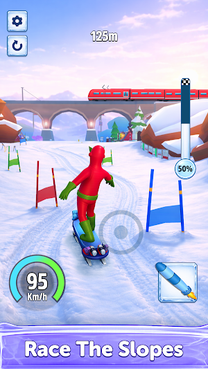 Snow Rider - Ski Adventure Screenshot 2