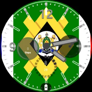 Johannesburgo Flag Watchface Screenshot 0