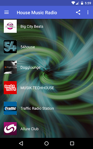 House Music Radio - Electro, Deep, Soulful House! Screenshot 1