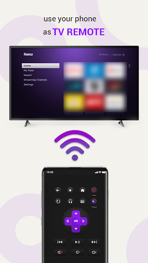 Remote for ROKU TV- Remote App Screenshot 1