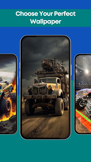 Monster Truck Wallpaper 4K Screenshot 1