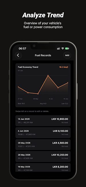 CRLO: Car Maintenance Log Screenshot 2