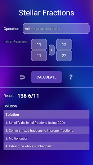 Stellar Fractions screenshot 5