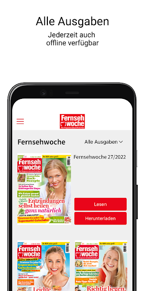 Fernsehwoche ePaper Screenshot 1