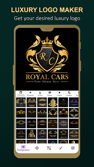 Luxury Logo Maker Screenshot 1