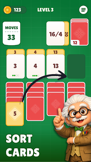 Math Solitaire Screenshot 2