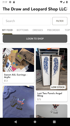 The Draw and Leopard Shop LLC Screenshot 1
