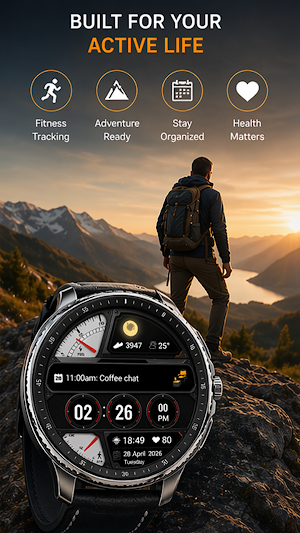 Urfa Star Watch Face HG102 Screenshot 2