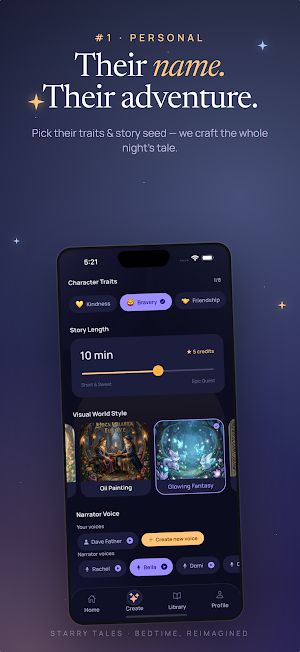 Stary Tales - Bedtime Stories Screenshot 1