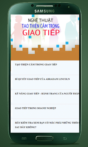 Tạo Thiện Cảm Giao Tiếp Ứng Xử Screenshot 0