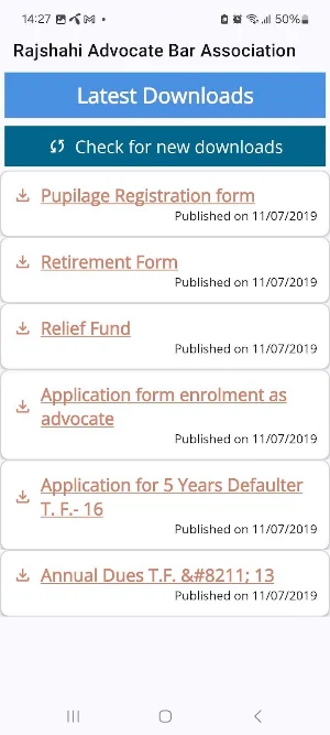 RABA Advocates Screenshot 0