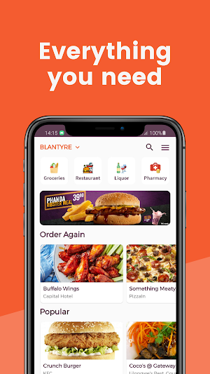 OrderPro: Malawi Delivery Service Screenshot 0