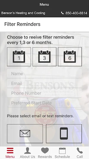 Benson's Heating and Air Screenshot 2