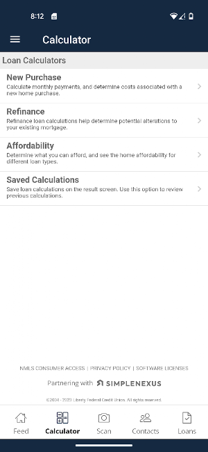 MyMortgage by Liberty FCU Screenshot 1
