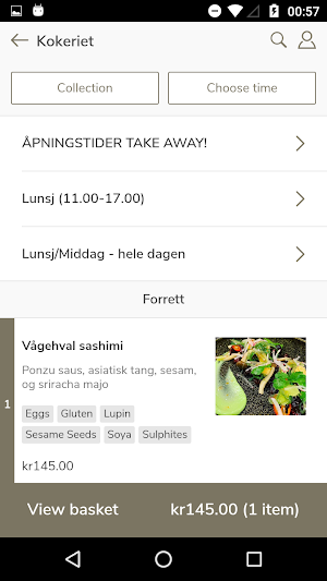 Kokeriet Screenshot 1