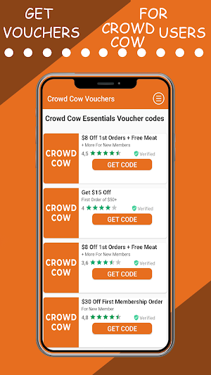 Vouchers for Crowd Cow users Screenshot 1