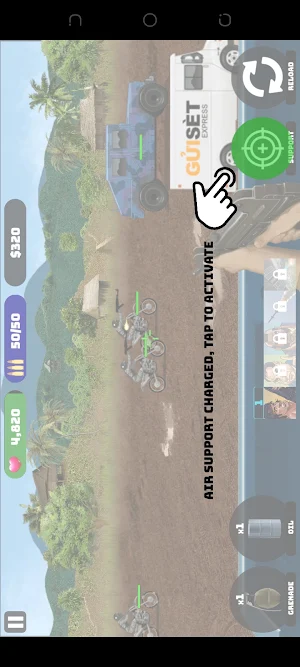 WARZONE GETAWAY Screenshot 2