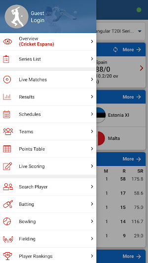 Cricket España Screenshot 0