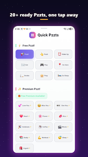 Pzzt! Group Alerts Screenshot 1