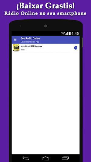Radio Nova Brasil FM Salvador - Radio Online Screenshot 0