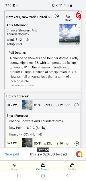 Aura Weather Screenshot 2