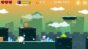Penguin Gun Adventure 3D Game Screenshot 1
