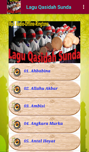 Mp3 Lagu Qasidah Sunda (Offline + Ringtone) Screenshot 2
