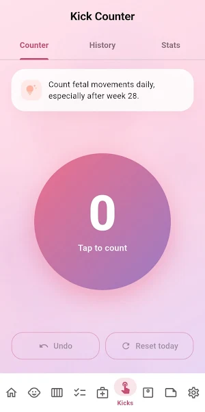 BabyBloom · Pregnancy Tracker Screenshot 1