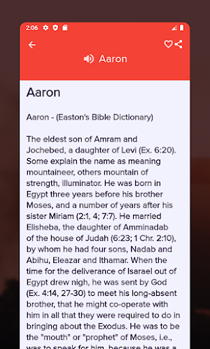 Bible Dictionary Offline Screenshot 2