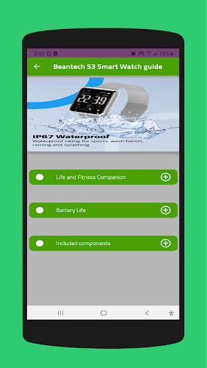 Beantech S3 Smart Watch guide Screenshot 2