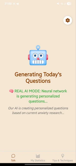 SerenitasAI - Anxiety Tracker Screenshot 1