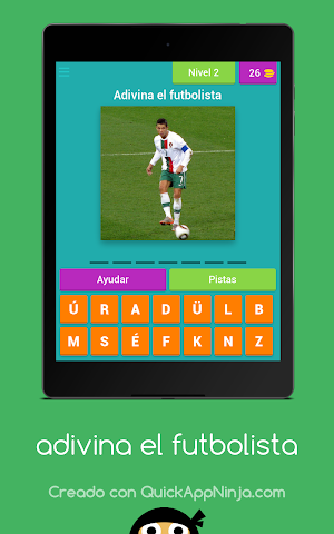 Adivina el futbolista Screenshot 1