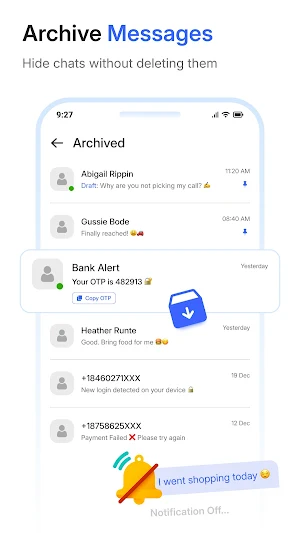 Message App: SMS Messenger Screenshot 2