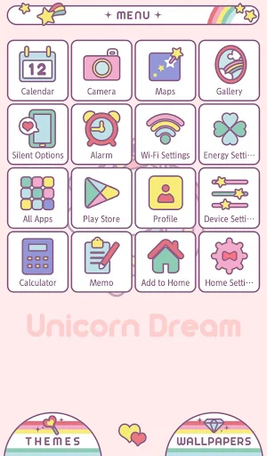 Unicorn Dream Theme Screenshot 1
